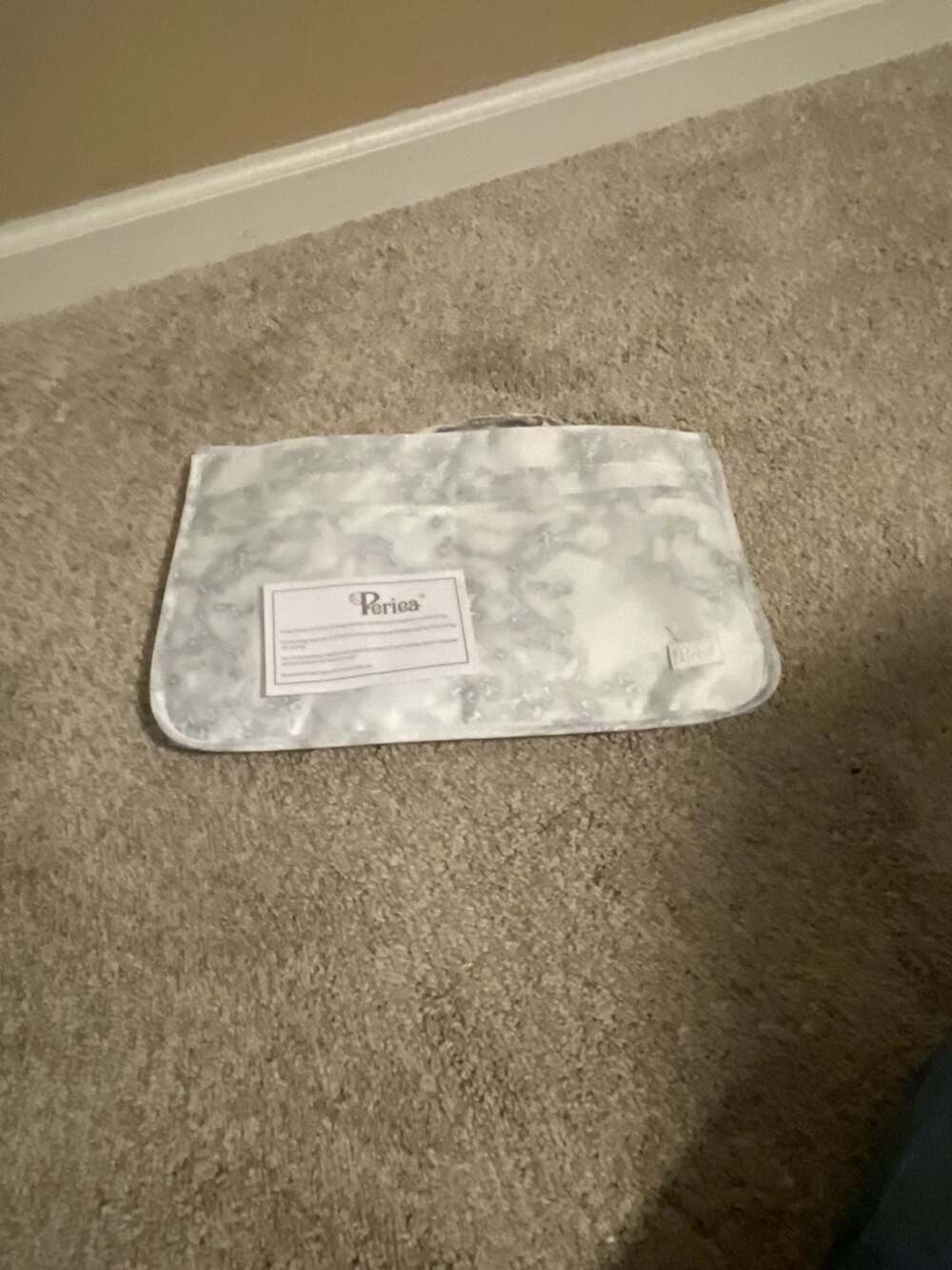 Periea Handbag Organizer White Marble